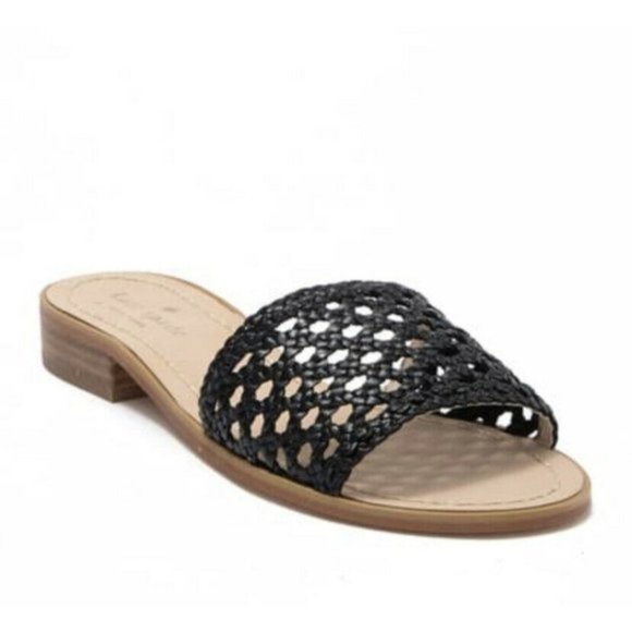 kate spade Shoes - Kate Spade New York Berlin Sandals Black Leather